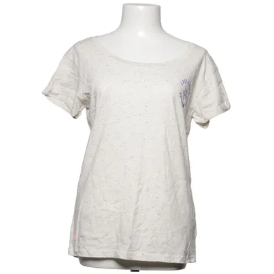 T-shirt (White, Multicolored) from Race Marine Cotton, Polyester