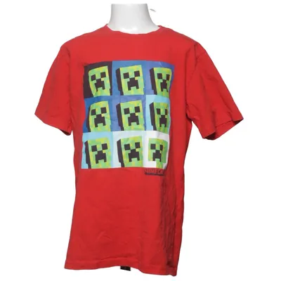 T-shirt (Röd, Blå, Grön) från Minecraft Bomull