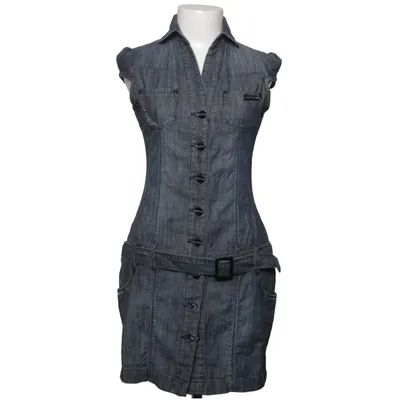 Denim dress (Gray) from Extyn Cotton, Elastane