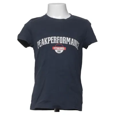 T-shirt (JR PEAK T) van Peak Performance Junior Katoen