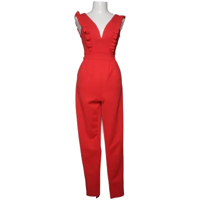 Jumpsuit (Rood) van Wal G Tall Elastaan, Polyester