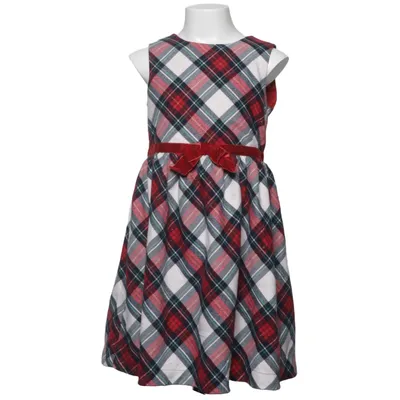 Dress (Red, White, Green, Gray) from L.O.G.G by H&M Elastane, Metallic fiber, Polyester, Viscose
