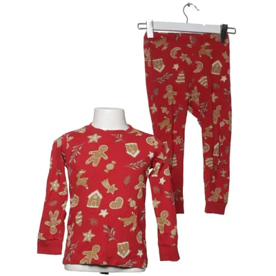 Pyjamas (Röd, Brun, Beige) från Lindex Bomull