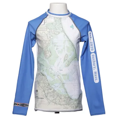 T-shirt de natation (Bleu, Blanc, Multicolore) de Hola Lola Élasthane, Polyester