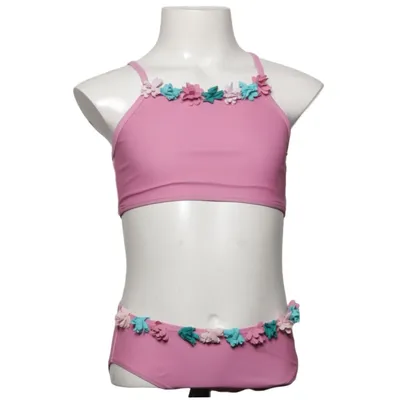 Bikini (Rose, Multicolore) de MIX Élasthane, Polyester