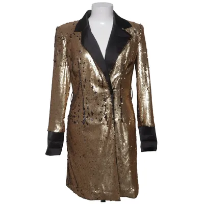 Manteau (Or, Noir) de Boohoo Polyester