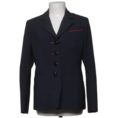 Blazer (Blue, Red) from Algo Angora, Wool