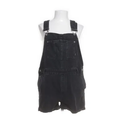 Hängselshorts (Svart) från Dr. Denim Bomull