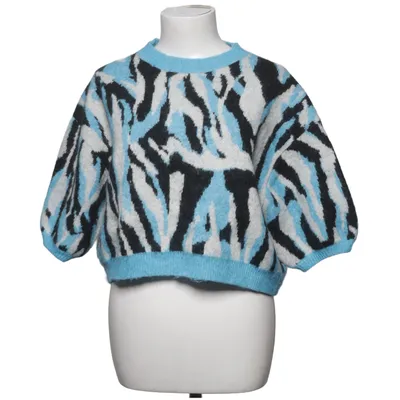 Sweater (Blå, Sort, Hvid) fra Zara Akryl, Alpacauld, Elastan, Polyester
