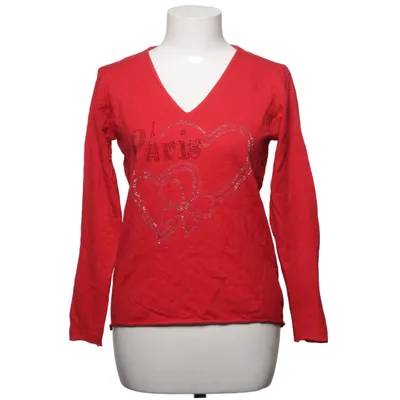 Sweater (Red) from Zeva Cashmere, Polyamide, Viscose