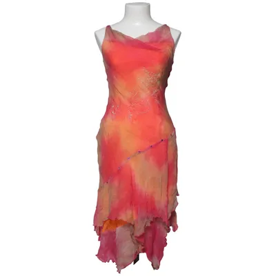 Klänning (Röd, Orange, Flerfärgad) från Little Buddha Viskos