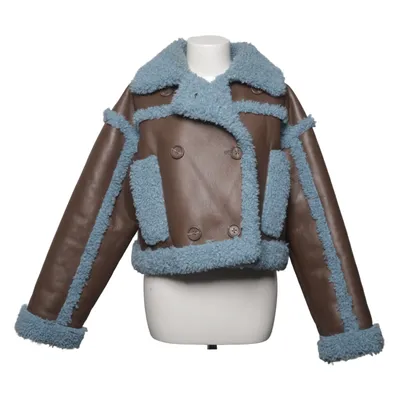 Veste en peau de mouton retournée (Bleu, Marron) de Stand Studio Polyester, Polyuréthane