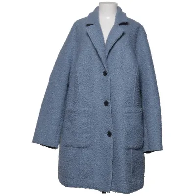 Frakke (Blå) fra Ulla Popken Polyester