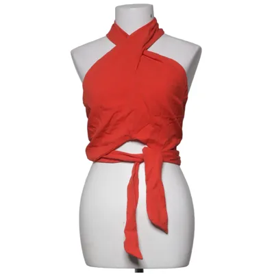 Haut dos-nu (Rouge) de H&M Polyamide, Viscose