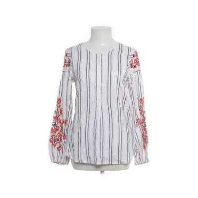Blouse (Wit, Meerkleurig) van Karen Millen Katoen, Viscose