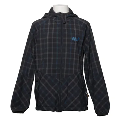 Jacket (Gray, Blue) from Jack Wolfskin Polyester, Elastane