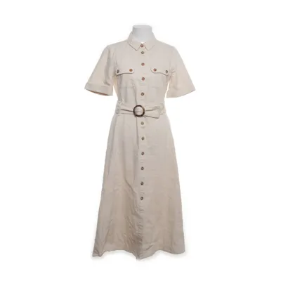 Kjole (Beige) fra Sézane Bomuld, Genanvendt polyester