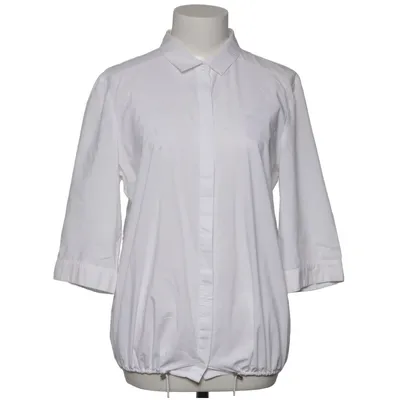 Blouse (Wit) van Lecomte Katoen, Elastaan, Polyester