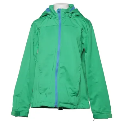 Softshell jacket (Groen, Blauw) van Crane Kids Elastaan, Polyester