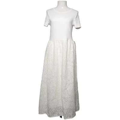 Dress (White) from Saint + Sofia Elastane, Organic cotton, Recycled polyester, Viscose