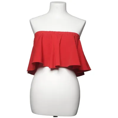 Top tube (Cropped Flounce Top) de Linn Ahlborg x NA-KD Polyester