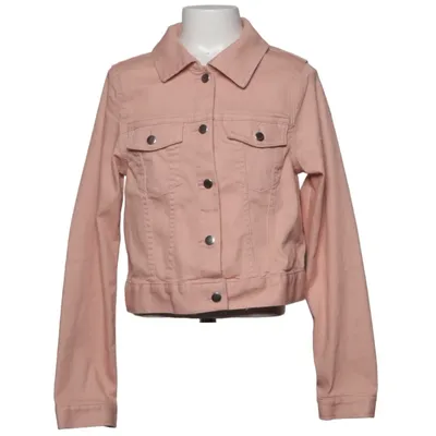 Spijkerjas (Roze) van H&M Katoen, Elastaan, Polyester