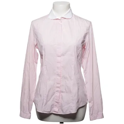 Skjorte (Pink, Hvid) fra The Shirt Factory Bomuld, Elastan, Polyamid