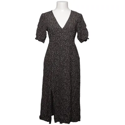 Robe portefeuille (Noir, Multicolore) de 24Colours Viscose