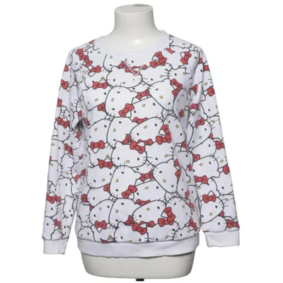 Collegetröja (Vit, Röd, Svart) från ModCloth Bomull, Elastan, Polyester