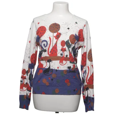 Pull-over (Blanc, Bleu, Multicolore) de Damod Élasthane, Modal, Viscose