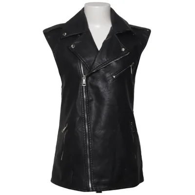 Bikerväst (Svart) från Toyelles Polyester, Polyuretan