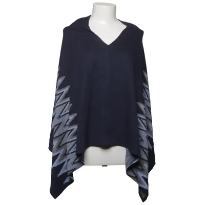 Poncho (Blauw, Meerkleurig) van Mingel