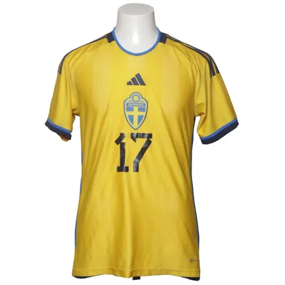 Fotbollströja (Gul, Blå) från Adidas Polyester