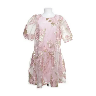 Dress (Pink, Gold) from A View Polyester