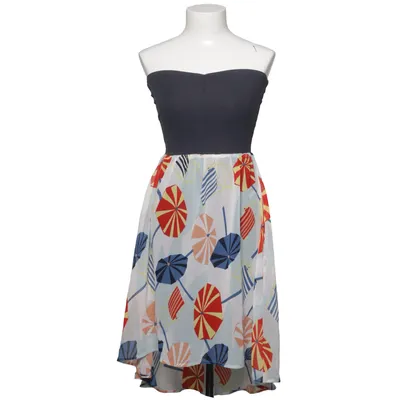 Jurk (Blauw, Meerkleurig) van Quiksilver Katoen, Elastaan, Polyester