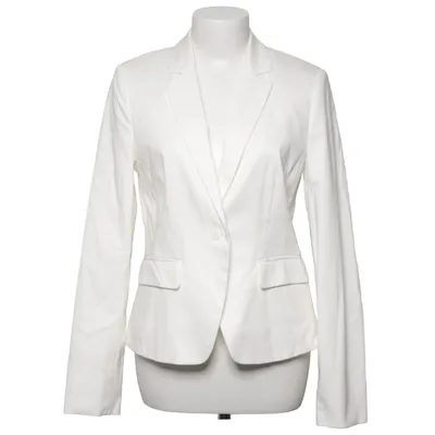 Blazer (Blanc) de Taifun Acétate, Coton, Élasthane