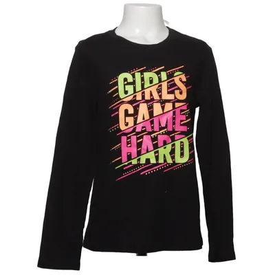 Långärmad t-shirt (Svart, Flerfärgad) från Danskin Now Bomull, Polyester