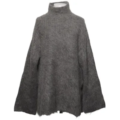 Turtleneck (Grå) fra H&M Elastan, Mohair, Polyamid, Uld
