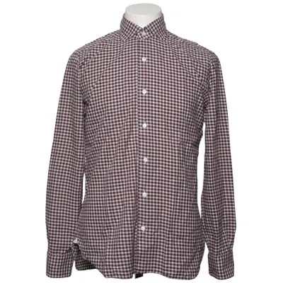 Chemise (Violet, Blanc) de Barba Coton