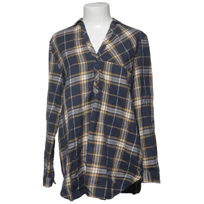 Blouse (Blue, Yellow, White, Gray) from EDC by ESPRIT Cotton