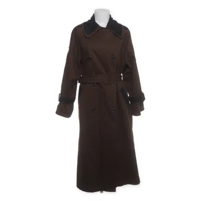Trench coat (Brown) from Karen by Simonsen Elastane, Polyester, Cotton, Viscose