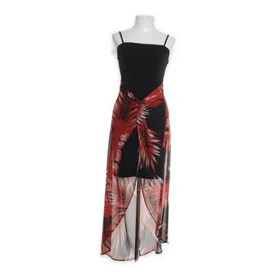 Jurk (Zwart, Rood, Meerkleurig) van Bonprix Collection Elastaan, Polyester