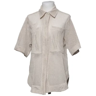 Kortärmad skjorta (Beige) från Copenhagen Muse Bomull