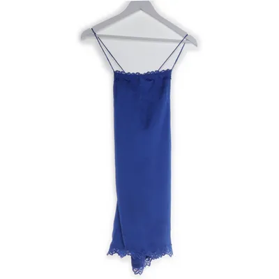 Halterneck dress (Blue) from Bik Bok Polyamide, Recycled polyester