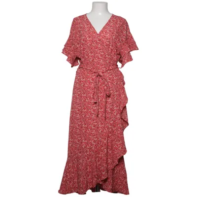Omlottklänning (Röd, Flerfärgad) från Max Studio Elastan, Polyester