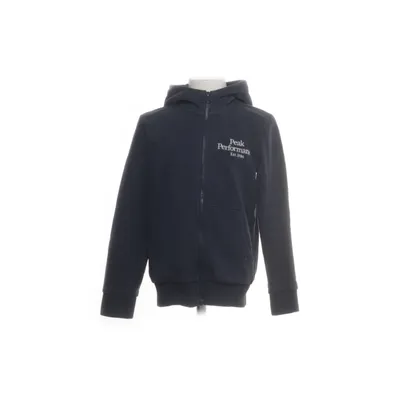 Capuchon sweater (Blauw) van Peak Performance Katoen, Polyester