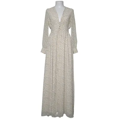 Långklänning (Vit, Gul, Grön) från Adoore Polyester