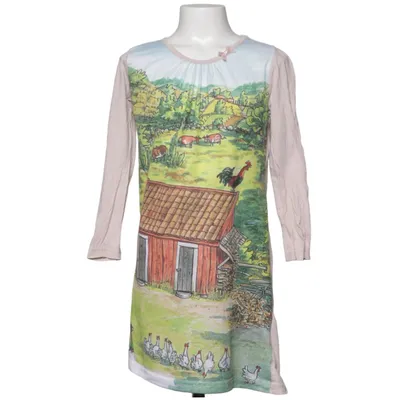Klänning (Rosa, Flerfärgad) från Pettson och Findus Bomull