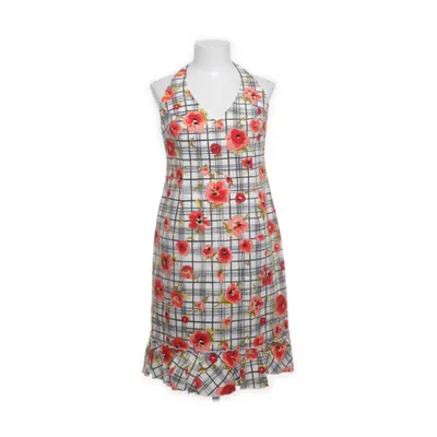 Halterneckklänning (Vit, Flerfärgad) från Moschino Cheap and Chic Acetat, Viskos