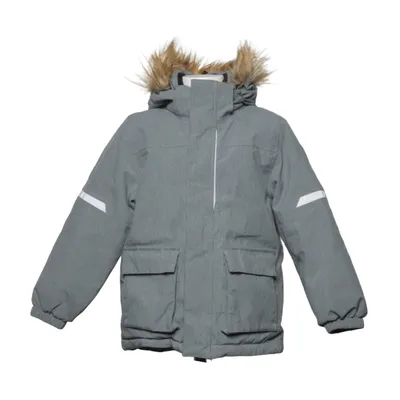 Parkas (Grå) från Polarn O. Pyret Återvunnen polyester
